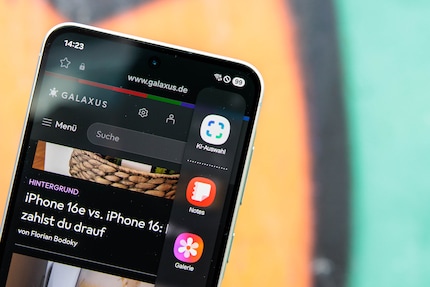 The AI selection offers fewer functions on the A56 than on the S series.
