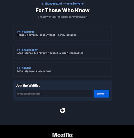 Le site est déjà en ligne pour les personnes intéressées