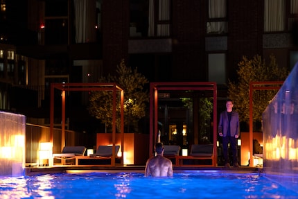 The pool scene’s something really special.