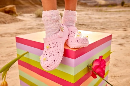 The Crocs clogs have been given a springtime update.