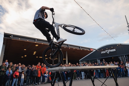 The world's best artists compete on two wheels at Switzerland's biggest bike fair.