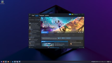Pour jouer, j’ai tout ce qu’il me faut dès l’installation grâce à Steam.