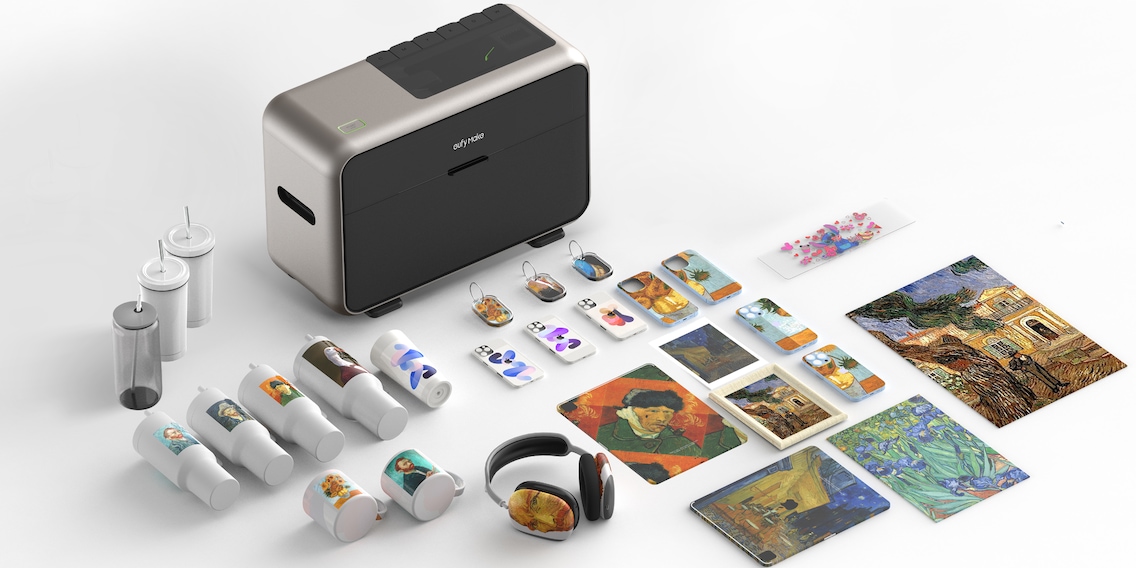 The EufyMake UV printer E1 prints on any smooth surface - Galaxus