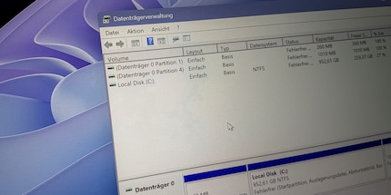 Ancien, mais pratique : vous pouvez renommer vos partitions ici.