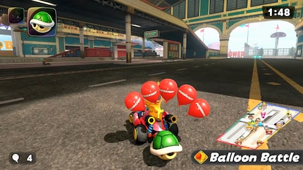 J'adore les batailles de ballons.