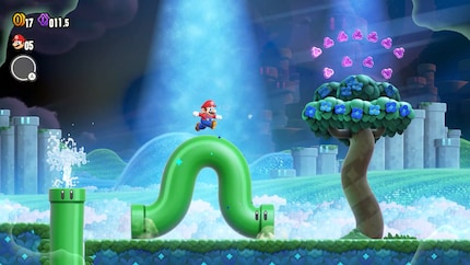 Comme un trip de drogue Mario jouable.