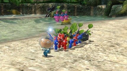 Selon leur couleur, les Pikmin ont des capacités différentes.