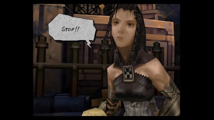 Les personnages avec des mimiques sont rares sur PS1.