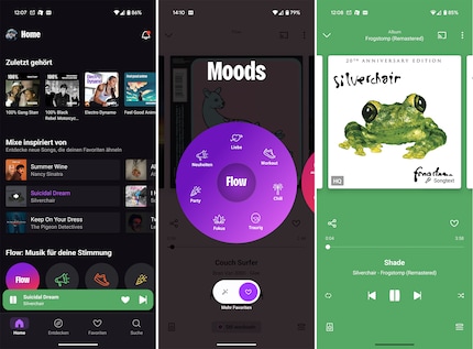 Deezer has a great design and music mixer Flow that hasn’t disappointed me so far.