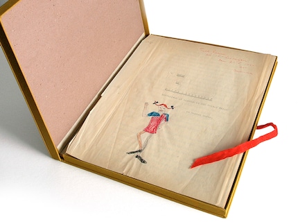 Voici à quoi ressemble le manuscrit original de Pippi Longue-Tresse.