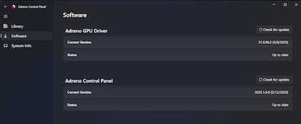 Here are updates for the iGPU driver and the control panel.