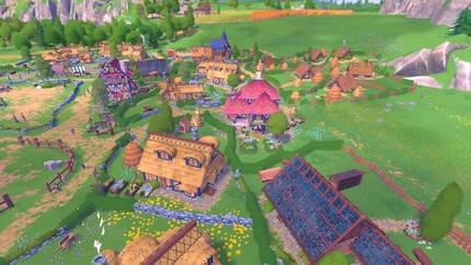 Don’t the landscape and cottages look lovely?