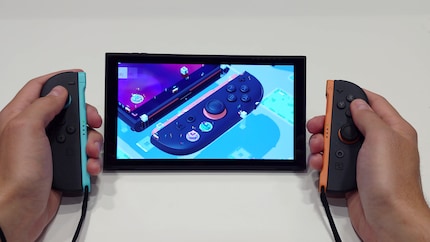 Se promener sur une Switch surdimensionnée semble surréaliste.