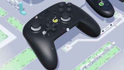 La manette Pro est jolie, même dans le « Nintendo Switch 2 Welcome Tour ».