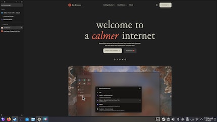 Comme le renard fougueux faisait des siennes, j’ai dû changer de navigateur, et utilise donc Zen au lieu de Firefox.