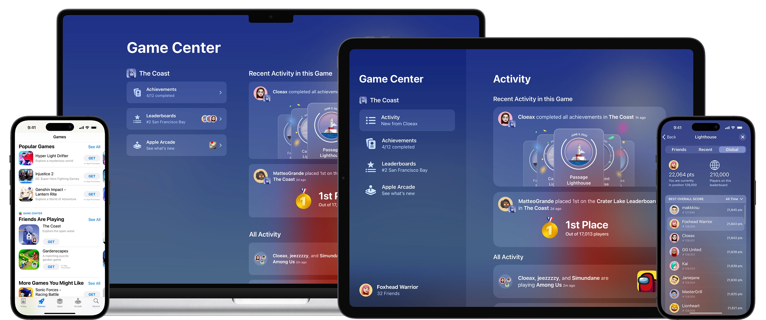 Le Game Center actuel offre quelques fonctionnalités intéressantes, mais est peu utilisé.