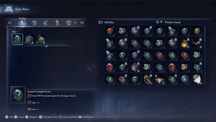Les reliques me permettent de personnaliser mes classes et de les rendre plus puissantes dans tous les runs.