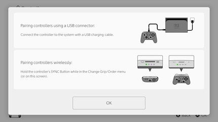 Connectez les anciennes manettes à la Switch 2 exactement comme sur la Switch 1.