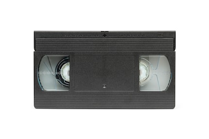 Voilà à quoi ressemblaient ces cassettes vidéo.