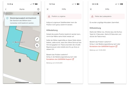Après huit semaines d’essai, j’ai probablement vu tous les messages d’erreur possibles concernant les connexions GPS manquantes.
