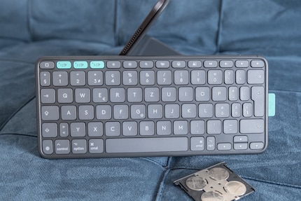 Le clavier du Flip Folio n’a pas de pavé tactile, mais il est maniable et léger.