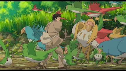 In The Boy and the Heron, things go haywire.