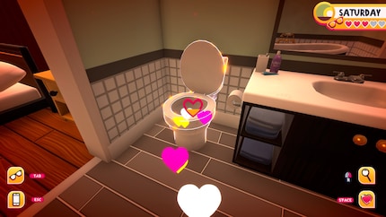 I have to pay unusual attention to the objects in my home when I bring them to life, including the toilet.