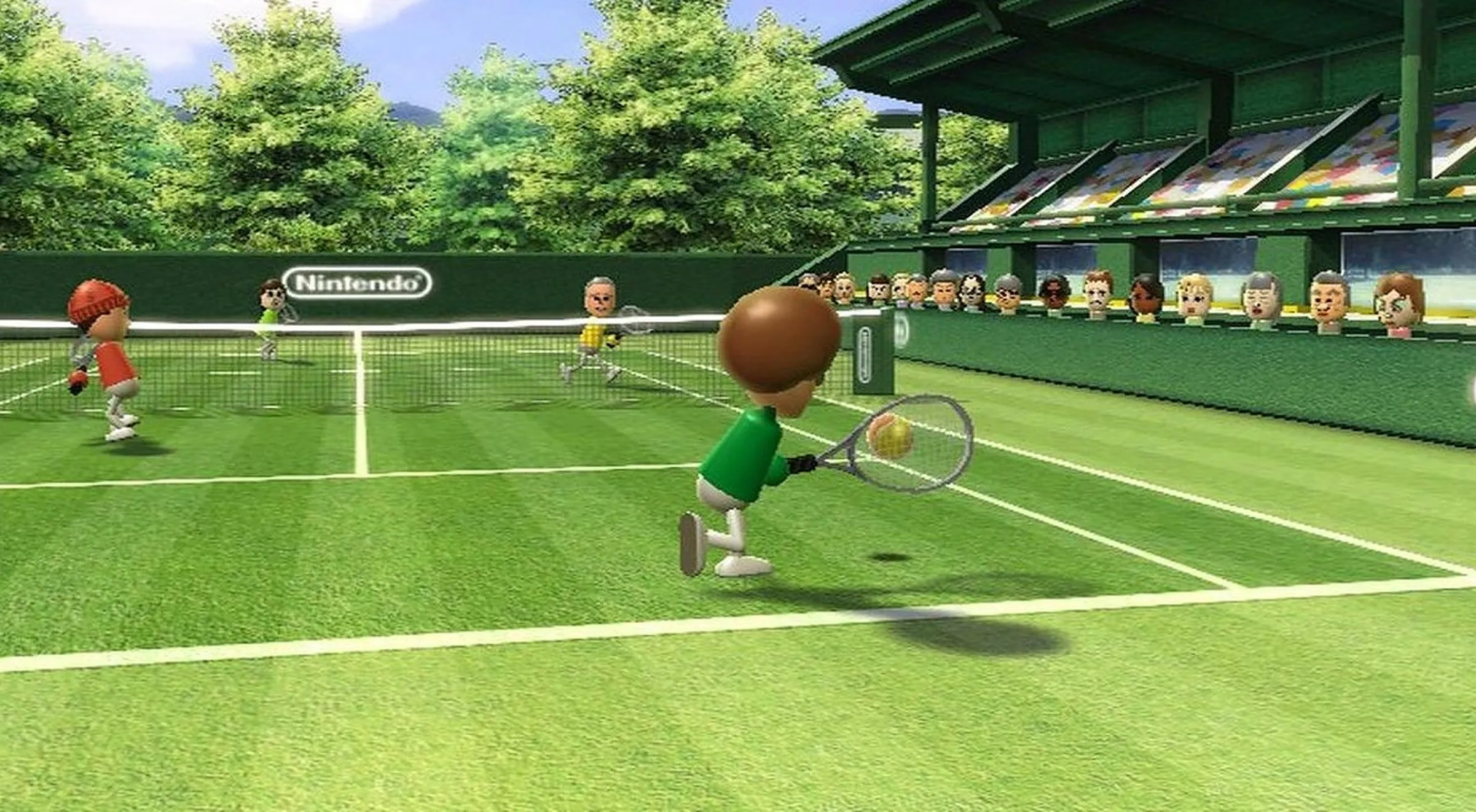 Wii Sports was ugly, but good.