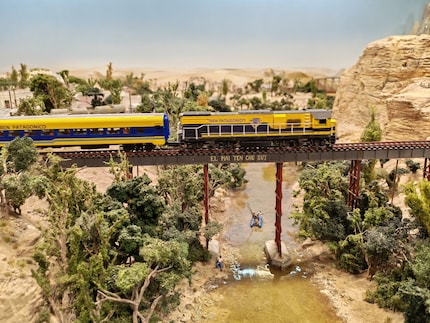 Le modèle de la vidéo du train.