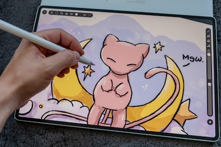 Mon activité préférée sur le Matepad : le gribouillage!