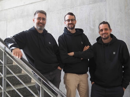 Trois amis, un objectif : des casse-têtes sympas imprimés en 3D, par Tom, Pascal et Roger.