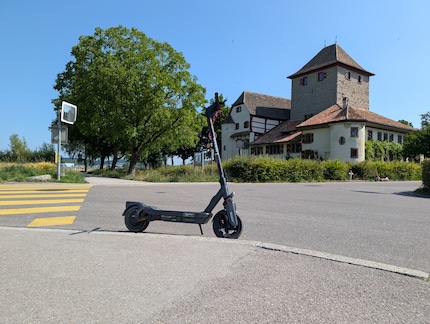 Ready for my 26-kilometre journey starting at Hegi Castle.