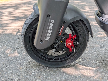 The brakes are really effective.