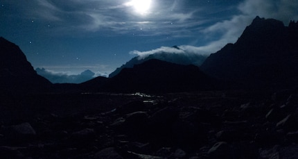 Where we’re starting from with this night shot