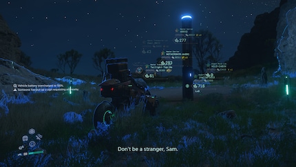 The signs of other players are sometimes a bit excessive.