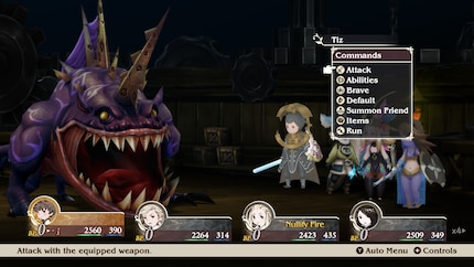 Role-playing game veterans will get to grips with the battles right away.