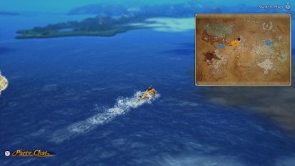 I get caught up in random battles on the airship too.