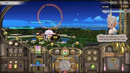 The airship minigame is very well done.