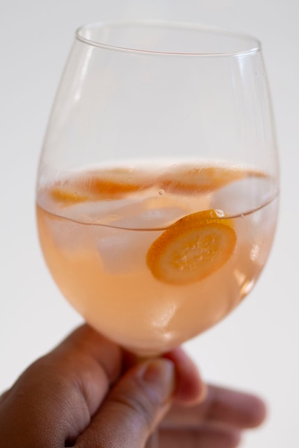 ...and Rosato are both great choices for a sparkling mocktail.