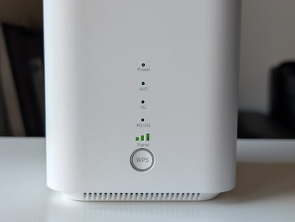 Les petites lumières à l’avant indiquent la qualité du signal à cet endroit.