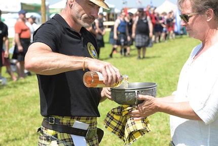 The chalice for the opening ceremony has never seen water.