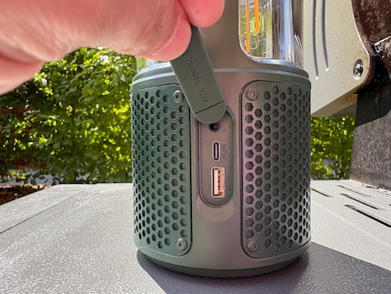 You can also use the speaker as a power bank.