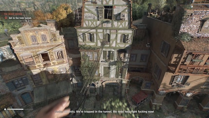 Not every part of the open world is made for parkour. But the old town is the best place to run and jump.