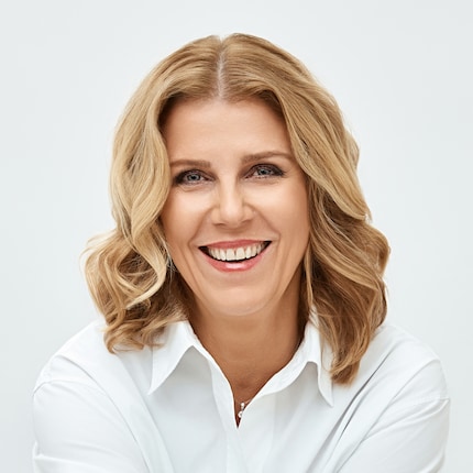 Talking openly about the pelvic floor, a former taboo: physiotherapist Petra Spalding.