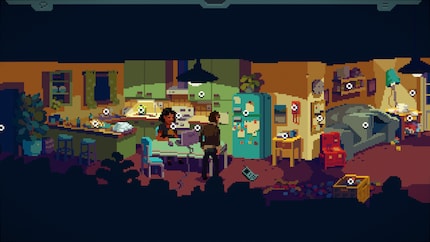 I can display clickable objects if I wish.