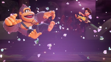 Donkey Kong and Pauline are a dream team.