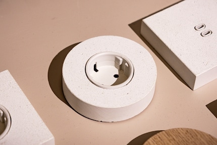 Kloss Socket Round, béton.