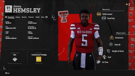 Jimmy Hemsley IS the future of my Red Raiders.