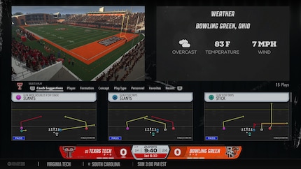I choose my next offensive play.