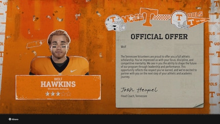 Despite an offer from the Vols, I choose UTSA.